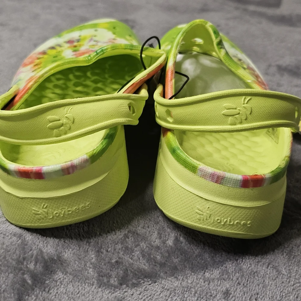Joybees Tie-Dye Clogs Kids Size 1-2‎